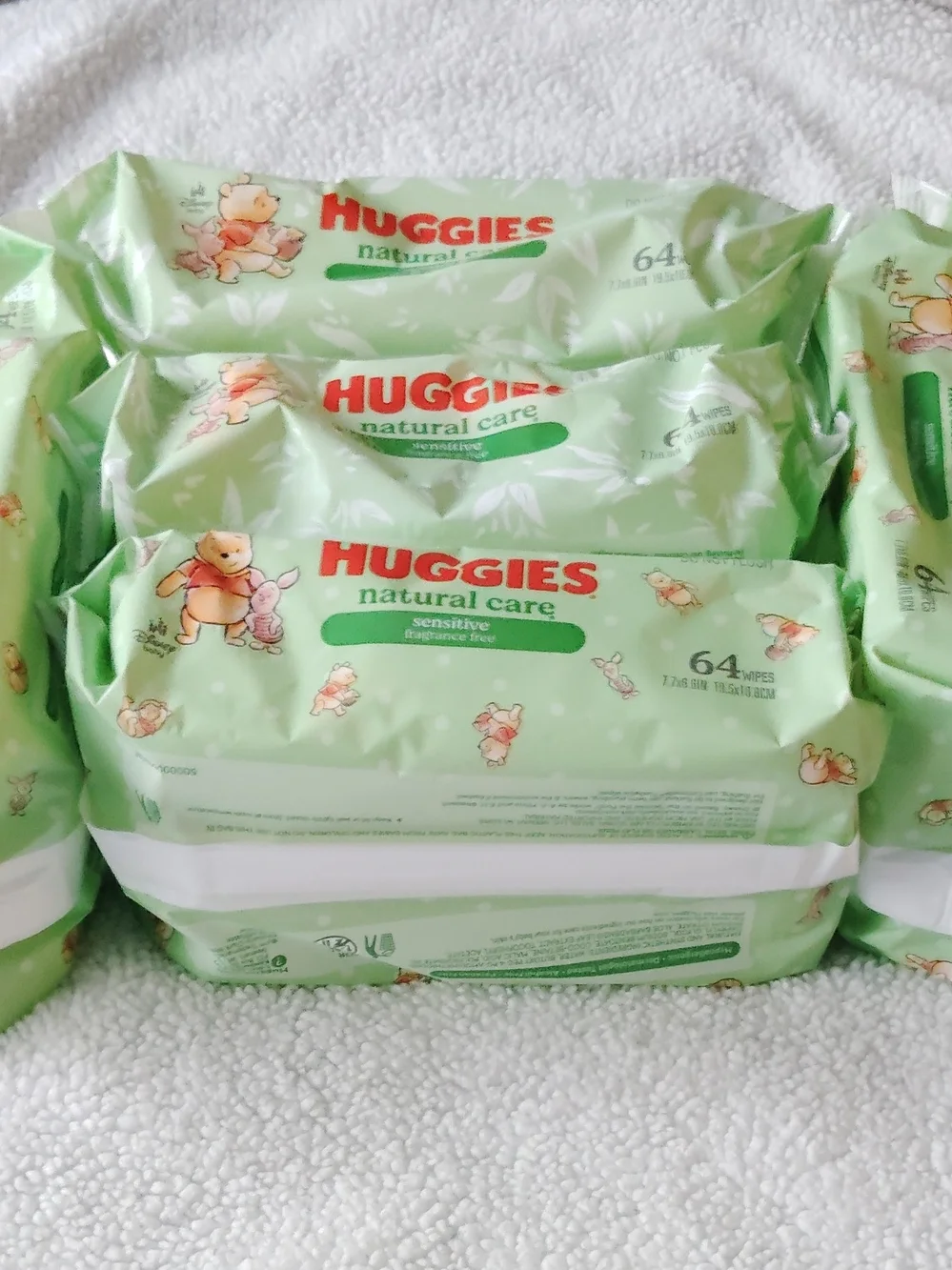 Green Baby Bib Wipes 5-pack – Gentle Cleansing for Mealtime